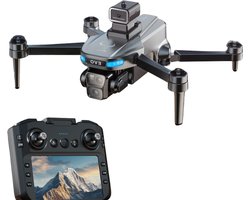 SG901 Drone Borstelloze drone MAX GPS Professioneel 8K HD Antenne Obstakel vermijden met groot scherm Afstandsbediening Opvouwbaar -Black GPS