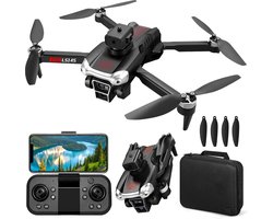 SnelShoppen - Opvouwbare Mini Drone met HD 1080P Camera, Borstelloze Motor, Auto Hover Functie, Ideaal voor Beginners, Kinderen en Volwassenen, Geweld