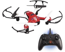 SnelShoppen - Xtrem Raiders Easy Drone Evo - Kinderdrone voor Binnen en Buiten - Eenvoudig te Bedienen - 17 cm - Perfect voor Kinderen vanaf 14 Jaar -