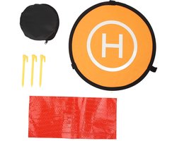 Store_9 - Drone-landingsplaats - Oxford-stof - Opvouwbaar en dubbelzijdig - 40 cm - Geschikt voor Mini 3 en Mini 2 - Inclusief spikes en reflectere...