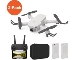 Tech Essentials Speelgoed Drone Grijs Met Camera 2-Pack