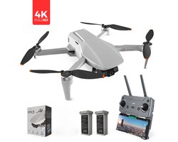 Tedroka® C-FLY Mini 2 Drone – 4K UHD Camera, 66 Minuten Vliegtijd, 5000m Bereik, GPS & GLONASS, 3-Assige Gimbal, 128GB Opslag, 20MP Foto, Onder 249g, Intelligente Vluchtmodi, Visuele Tracking, 4K/30FPS QuickShots, Max 5KM Transmissie