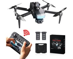 Tedroka® KAI TWO Drone met Touchscreen scherm - 3-assige Gimbal - Onder 249g - 50 minuten vliegtijd, 5G Transmissie, 360º Obstakel Vermijding - RC Drone - GPS Auto Return - Lichtgewicht voor Volwassenen en Beginner