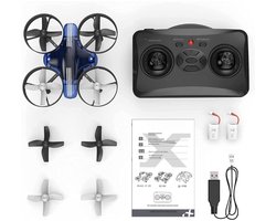 Thuys – Drone Kind – Drone Voor Kinderen – 8cm x 8cm x 5cm – Blauw
