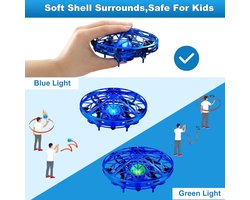 UFO Drone voor Kinderen met Bewegingssensor | 360° Handsfree Vliegen | Coole LED Verlichting | Mini Drones Speelgoed voor Binnen | Perfect Cadeau voor Kinderen vanaf 6 Jaar Indsutrialhome