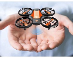 V8 Mini Drone met Camera - 4K Camera - WIFI - 2 Accu's - Voor buiten en binnen - Eenvoudig te gebruiken - Streamen - 360 graden flips