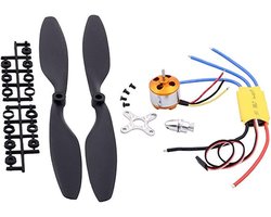 Viervoudige Axis met Flight Kits en Borstelloze Motor - RC Quadcopter Drone - 30A ESC - 1045 Propeller