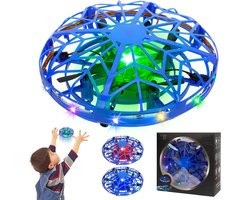 Vliegende Bal Mini-Drone met LEDverlichting | Handgestuurd Hover Speelgoed voor Kinderen en Volwassenen | Infrarood-Inductie | Cadeaus voor Jongens en Meisjes