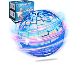 Vliegende Spinner Bal - Cool Magic Controller Spinner Mini Drone - 360° Draaibare Boemerang Speelgoed - LED Verlichting - USB Oplaadbaar - voor Binnen & Buiten
