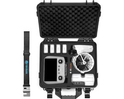 Waterdichte Hard Case voor DJI Flip Drone, Inclusief Ruimte voor Accu's, Oplader en Accessoires, Perfect voor Reizen en Bescherming