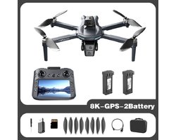 XT606 Drone 8K HD Dual Camera 5G WiFi GPS Brushless Motor Intelligente Obstakelvermijding Opvouwbare Quadcopter
