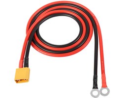 XT90 naar O Ring Aansluitkabel, 1M 10AWG Siliconen Draad voor RC Lipo Accu en FPV Racing Drone Verbinding