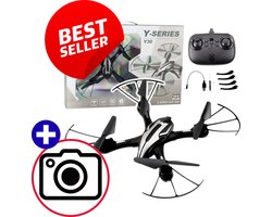 Y30 Drone Afstandsbediening Met LED Lights, 6-Assige Gyroscoop, 360° Rotatie, Automatisch Hoveren, One-Button Start/Landing, Return-To-Home Functie, Camerabevestiging Optie – Lichtgewicht RC Drone Voor Beginners & Kids – Inclusief Cadeau