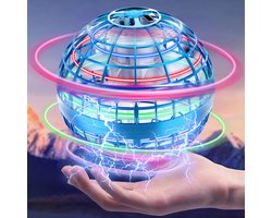 Zookao Vliegende Bal – Mini Drone met LED-licht – Cool zwevend speelgoed voor kinderen – Cadeau voor jongens & meisjes