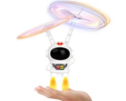 Zwevende Astronaut Drone - LED Verlichte Minivlieger - Binnen- en Buitenspeelgoed - Interactief Zweefsysteem voor Kinderen