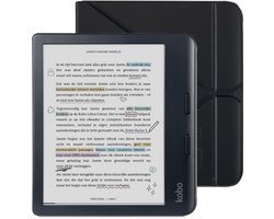 Kobo Libra Colour E-reader Zwart + Kobo SleepCover Hoes Zwart Bundel - 7 inch kleurenscherm - 32GB - Luisterboeken