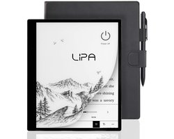 Lipa ET10 Ereader 10 inch – 64 GB – 4GB RAM - Meer talen – Ebook & Luisterboek – E-reader voor Ebooks – Met Google Playstore – Met Hoes en Stylus Pen – E-ink – Aantekeningen mogelijk