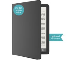 MyStories E-reader Vision Color Hoesje - Geschikt voor model MyStories Vision Color - Schermbescherming Beschermhoes - Grijs