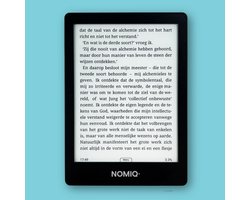 Nomiq Booq 6S E-reader - Inclusief fijn beschermhoesje - Net echt papier (300PPI), met verlichting - Lichter dan een zak chips (en gezonder) - Geen snelheidsduivel, dus perfect om even offline te ontsnappen