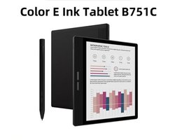 Pimstor - B751C - kleuren e‑ink / ereader – inc. stylus & case - jouw compacte alles-in-één lees- en notitiepartner!