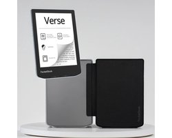 PocketBook Verse - E-reader - Bright Blue - Met Transparant Zwart Hoesje - Voordeelbundel