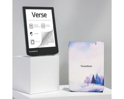 PocketBook Verse - E-reader - Bright Blue - Met Wintertime Hoesje - Voordeelbundel