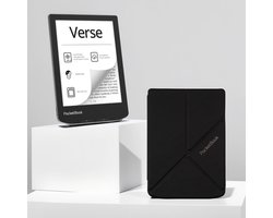 PocketBook Verse - E-reader - Mist Grey - Met Origami Zwart Hoesje - Voordeelbundel