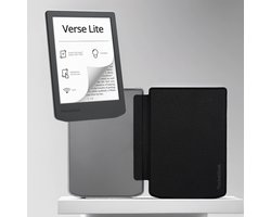 PocketBook Verse Lite - E-reader - Transparant Zwart Hoesje - Voordeelbundel