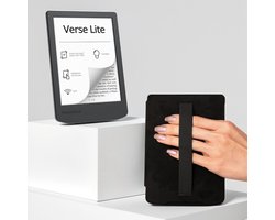 PocketBook Verse Lite + Zwart met elastiek PocketBook hoesje