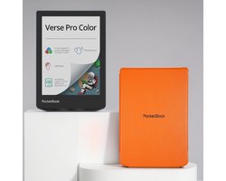 PocketBook Verse Pro Color - Stormy Sea + Oranje PocketBook hoesje