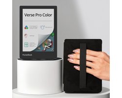 PocketBook Verse Pro Color - Stormy Sea + Zwart met elastiek PocketBook hoesje