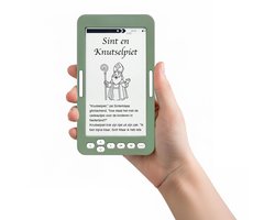 Silvergear eReader voor Kinderen 4.7 Inch - 4 GB - E-ink Scherm - EPUB en Meer - Educatief Vakantie Speelgoed - Reisspelletjes Kinderen Onderweg - E book Reader - Cadeau voor Jongens en Meisjes voor op Reis - 7, 8, 9, 10, 11, 12, 13, 14 Jaar - Groen