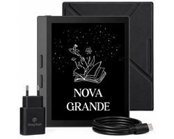 SwayTosh E-Reader Nova Grande – 7 inch 2026 – 32GB + Cloud Opslag – Ereader Met Luxe Hoes – Storytel-Ondersteuning – Schermverlichting en Nachtmodus – E Reader Voor Ebook & Luisterboeken – Met Oplader