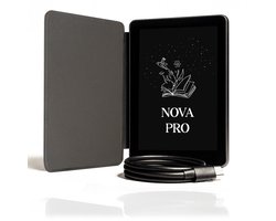 SwayTosh E-Reader Nova Pro – 6 inch 2025 – 64GB + Cloud Opslag – Ereader Met Luxe Hoes – Storytel-Ondersteuning - Nachtmodus en Comfort Light – E Reader Voor Ebook & Luisterboeken – Met Oplaadkabel