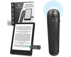 Veloura reader remote - ereader Accessoires - stille bediening - Geschikt voor Kobo Kindle Boox Ereader - Page Turner - Paginadraaier