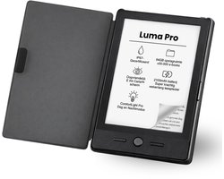 viciq Luma Pro E-reader - 2026 model - Schermverlichting - 6 inch touchscreen - 64GB opslag - E-book reader - Inclusief oplader - Inclusief leren beschermhoes