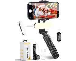 Gimbal - Draagbaar - Inklapbaar - Stabilisator - Voor Smartphones - 58,5D x 75B x 61H CM - Zwart