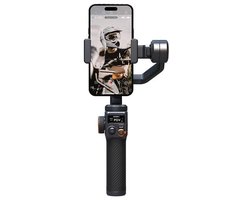 Hohem iSteady M6 – Premium smartphone gimbal – iSteady 7.0 stabilisatie en diverse assen – Telefoon stabilizer met tripod — Batterij gaat 18 uur mee – Zwart