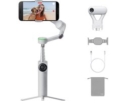 Insta360 Flow 2 AI Tracker Bundle - Stone Gray - Spotlight - Gebarenbesturing