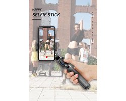 L08 Nieuwe versie Gimbal Anti shake portable – TikTok - Vloggen - smartphone stabilizer - op afstand bestuurbaar – inclusief statief – selfiestick – 360 * horizontaal en verticaal
