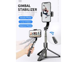 L08 Selfie Stick met Gimbal Stabilisator
