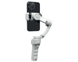 Selencia Gimbal Stabilizer met LED lamp - Slimme tracking - Tripod - Cosy Grey