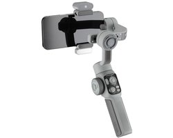 Zhiyun Smooth 5E Combo - 3-assige smartphone gimbal - AI Tracking - Grijs