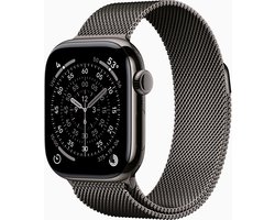 Apple Watch 11 - Wifi + 5G - 46mm - Slate Titanium Case with Slate Milanese Loop - S/M