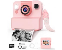Direct Print Camera voor Kinderen - Speelgoedcamera met Creatieve Functies