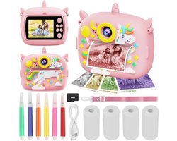 Directprint Camera voor Kinderen - Speelse Fotocamera met Kleurrijke Functies