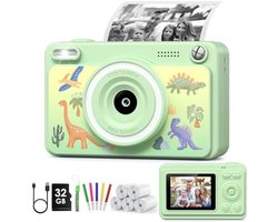 Directprint kindercamera met 2,4 inch scherm en 32 GB opslag