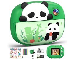 Instant camera voor kinderen - 1080P selfiecamera met 32GB printkaart - Perfect cadeau voor 3-12 jaar