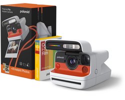 Polaroid Flip White - iType Color Film Bundle met 8 foto's