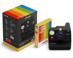 Polaroid Now Gen 3 Black - Color Film Bundle - met 8 foto's